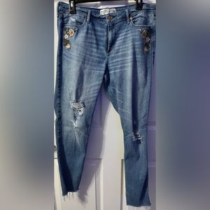 Abercrombie & Finch, size 14R, Super Skinny High Rise Jeans